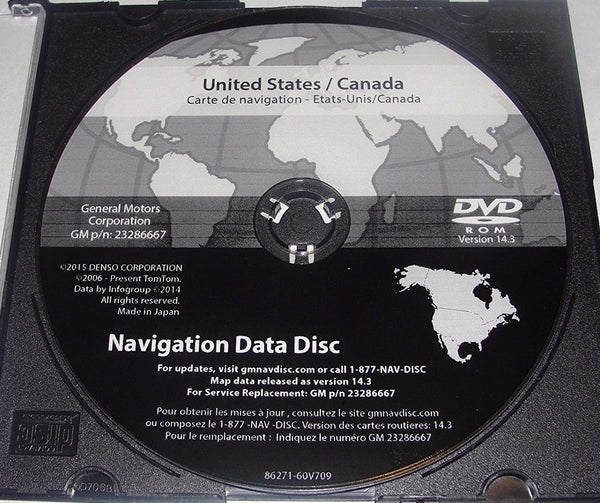 Newest Version Maps for 2007 2008 2009 2010 2011 GM GMC BUICK PONTIAC ...