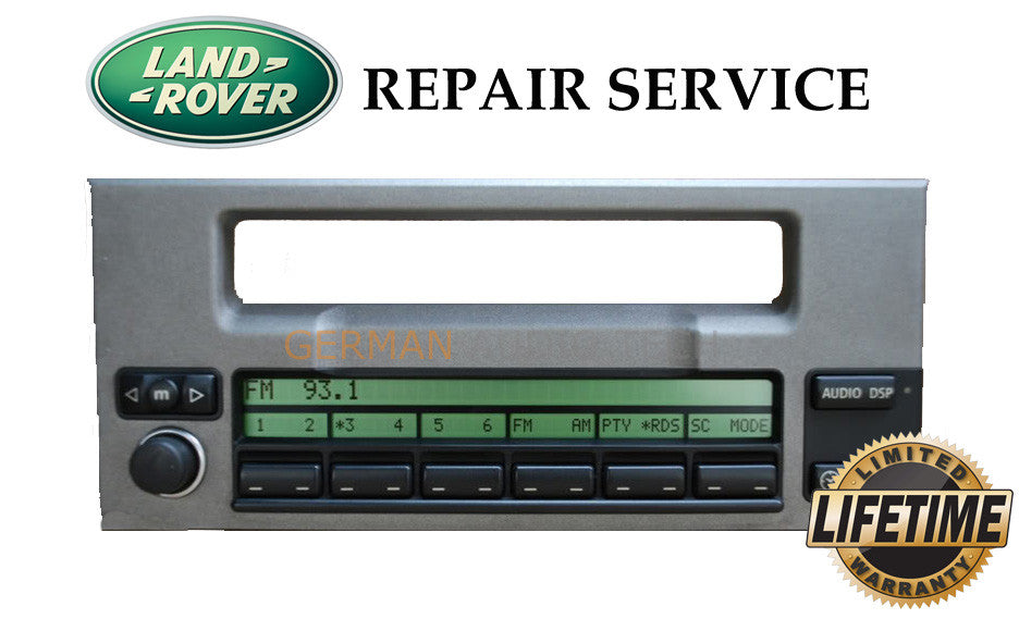 PIXEL REPAIR SERVICE for 2002-2005 RANGE ROVER HSE L322 RADIO INFORMAT ...